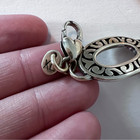 Brighton Women’s Gold and Pewter Metal Chain Belt size XL - Picture 4 of 6